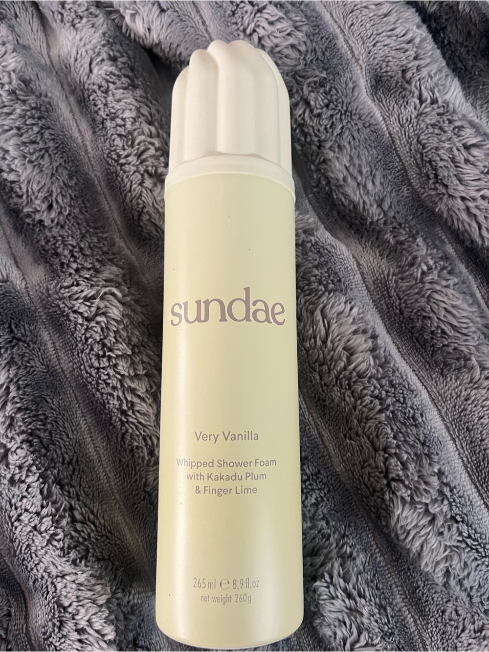 Sundae Very Vanilla Whipped Shower Foam